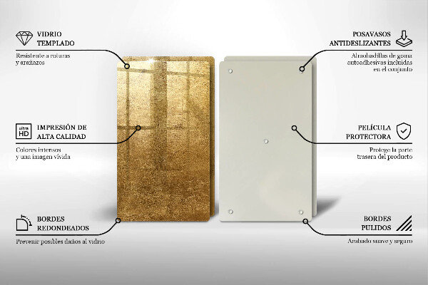 Deska do krojenia Tło tekstura złota