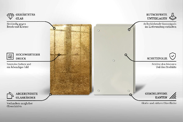 Deska do krojenia Tło tekstura złota