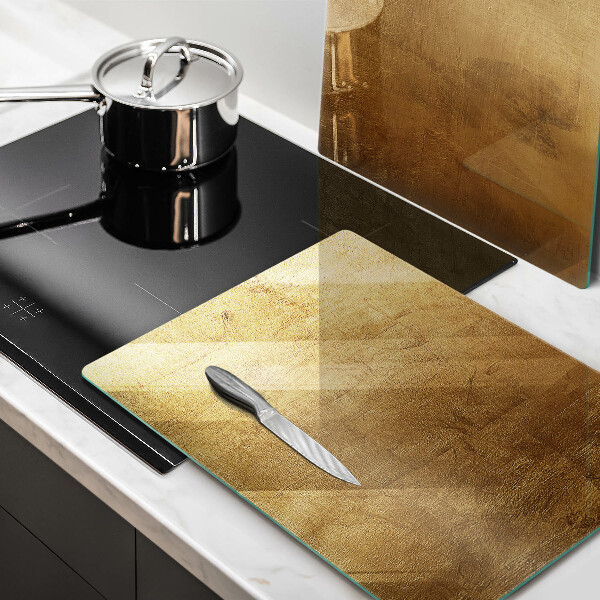 Deska do krojenia Tło tekstura złota