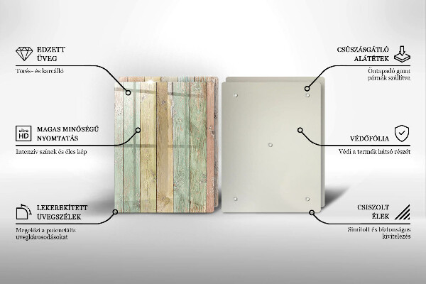 Deska do krojenia Kolorowe deski vintage