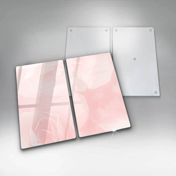 Deska do krojenia Tło pastelowe róże