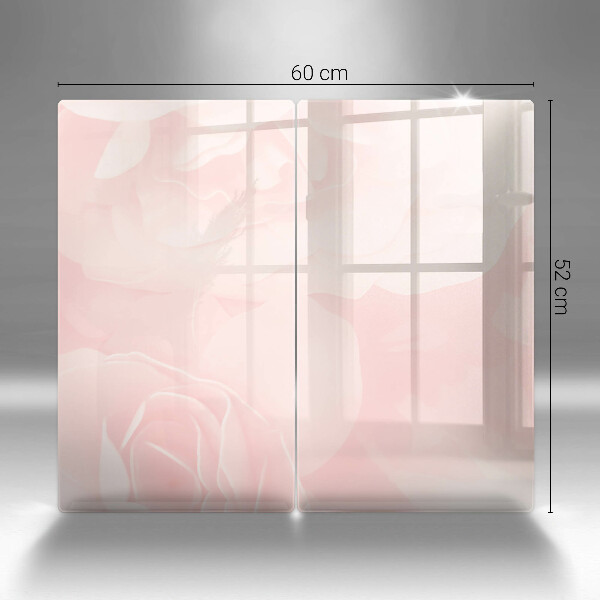 Deska do krojenia Tło pastelowe róże