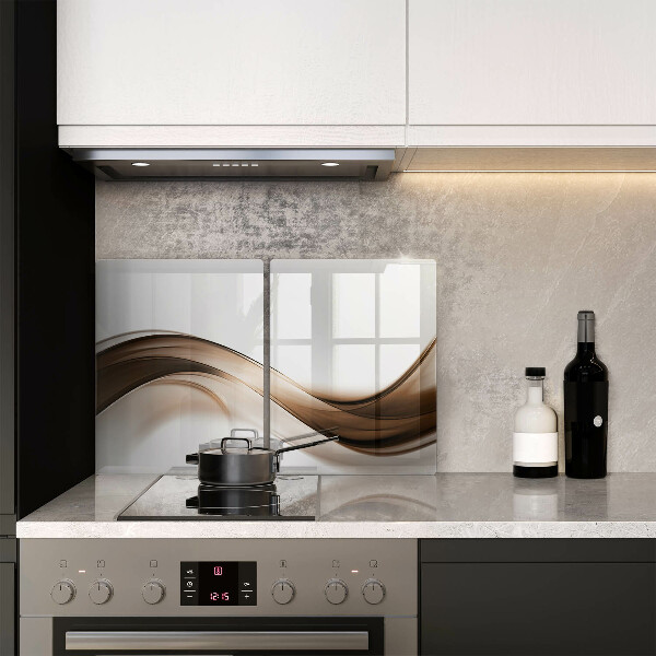 Deska do krojenia Abstrakcja brązowe linie