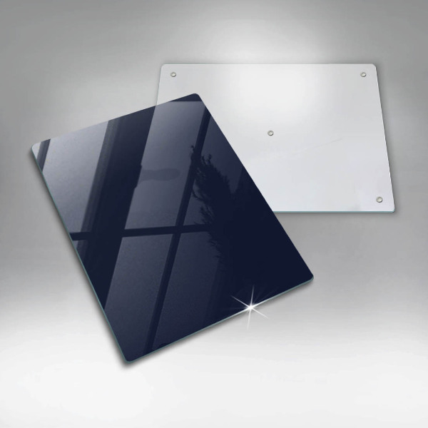 Deska kuchenna szklana Kolor granatowy