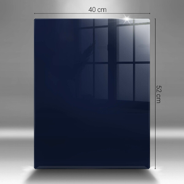 Deska kuchenna szklana Kolor granatowy