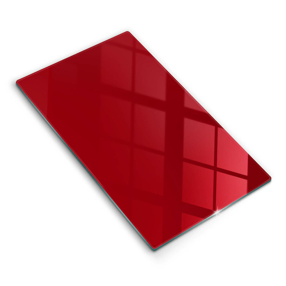 Deska kuchenna szklana Kolor czerwony