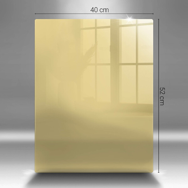 Deska kuchenna szklana Kolor żółty