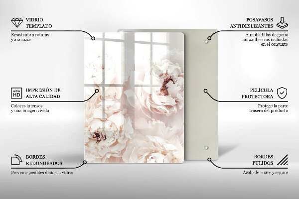 Deska kuchenna szklana Kolor żółty