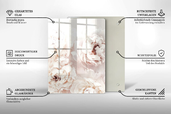 Deska kuchenna szklana Kolor żółty