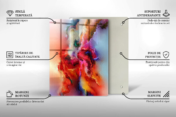 Deska kuchenna szklana Kawa i ziarna