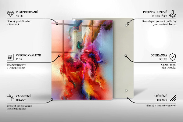 Deska kuchenna szklana Kawa i ziarna