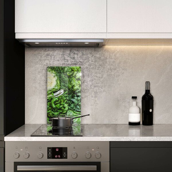 Deska kuchenna szklana Zielone warzywa