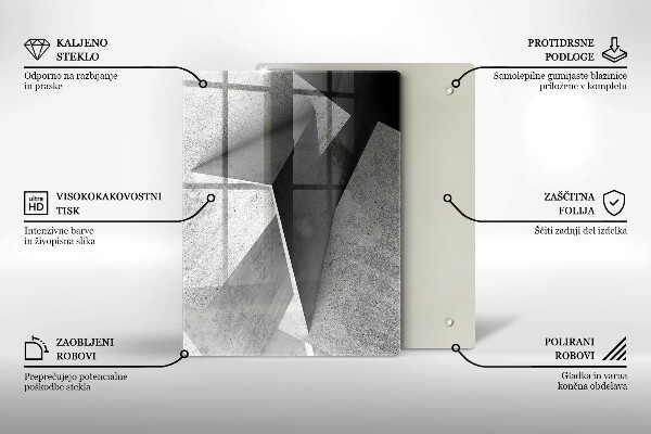 Deska kuchenna szklana Drewno tekstura