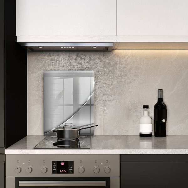 Deska kuchenna szklana Metalowe kształty