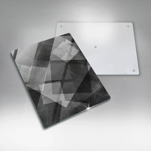 Deska kuchenna szklana Geometryczna abstrakcja