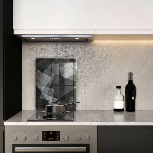 Deska kuchenna szklana Geometryczna abstrakcja