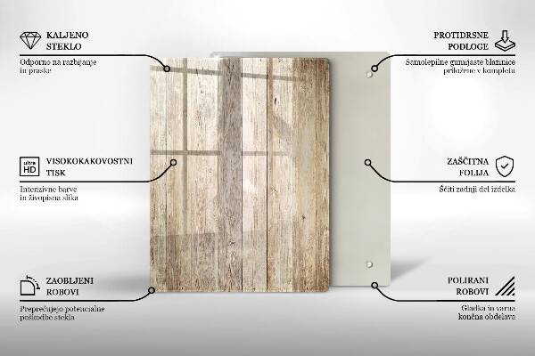 Deska kuchenna szklana Błękitna abstrakcja złoto
