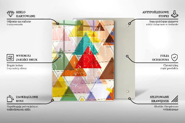 Deska kuchenna szklana Kolorowe niebo