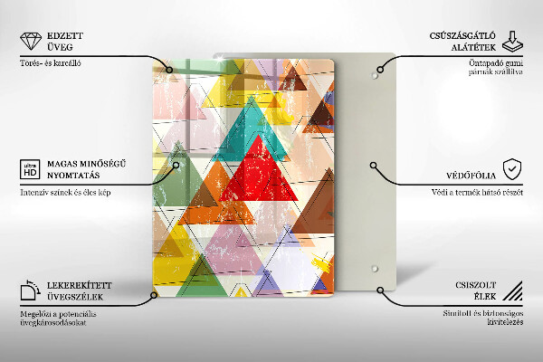 Deska kuchenna szklana Kolorowe niebo