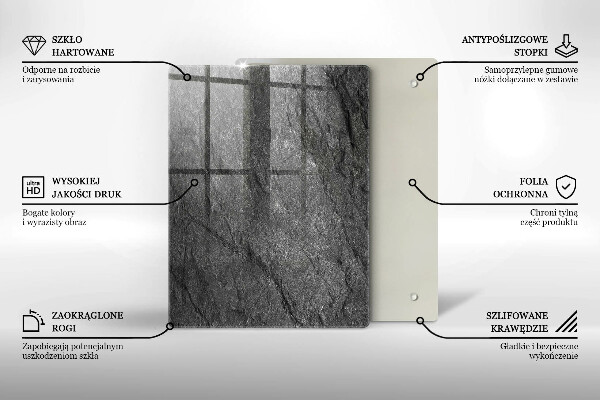 Deska kuchenna szklana Woda morskie fale