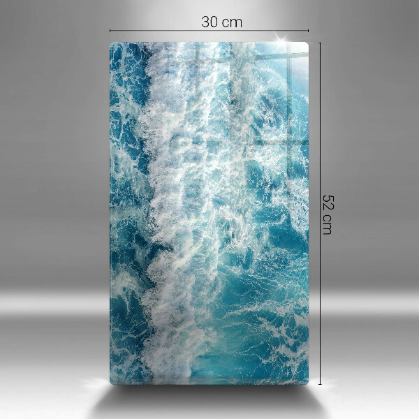 Deska kuchenna szklana Woda morskie fale