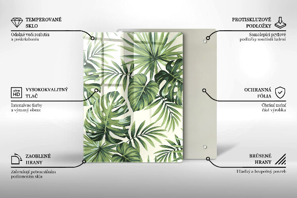 Deska kuchenna szklana Zimowe dekoracje