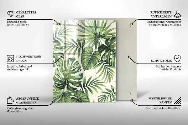 Deska kuchenna szklana Zimowe dekoracje