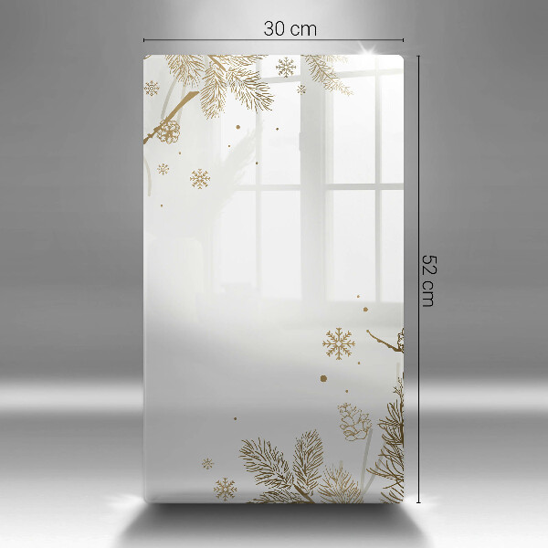 Deska kuchenna szklana Zimowe dekoracje