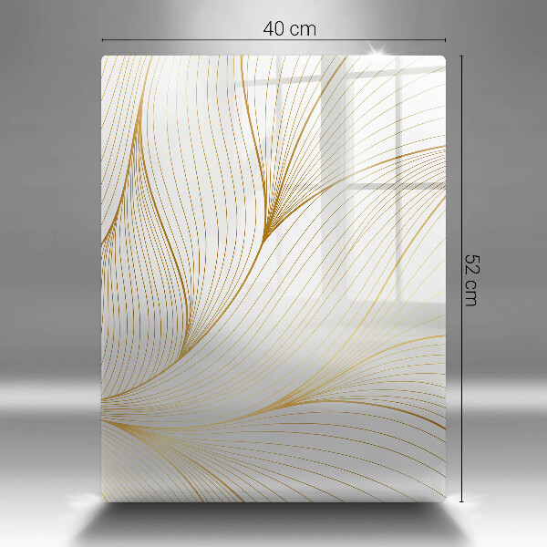 Deska kuchenna szklana Nowoczesny wzór linie