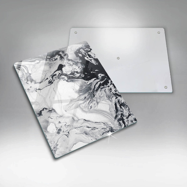 Deska kuchenna szklana Abstrakcja tusz