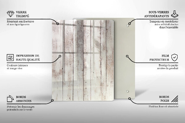 Deska kuchenna szklana Abstrakcja tusz