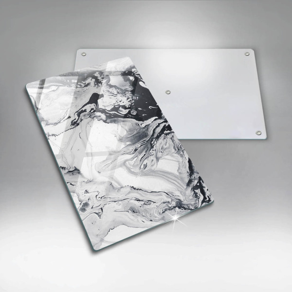 Deska kuchenna szklana Abstrakcja tusz