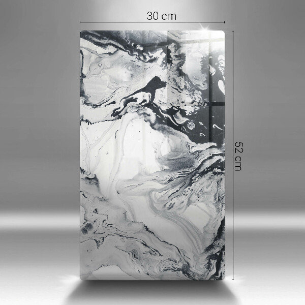 Deska kuchenna szklana Abstrakcja tusz