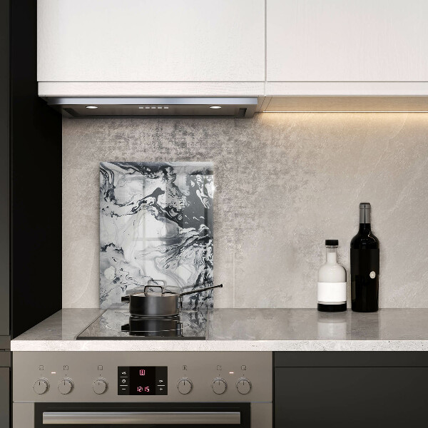 Deska kuchenna szklana Abstrakcja tusz