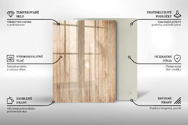 Deska kuchenna szklana Kamień ozdobny gres