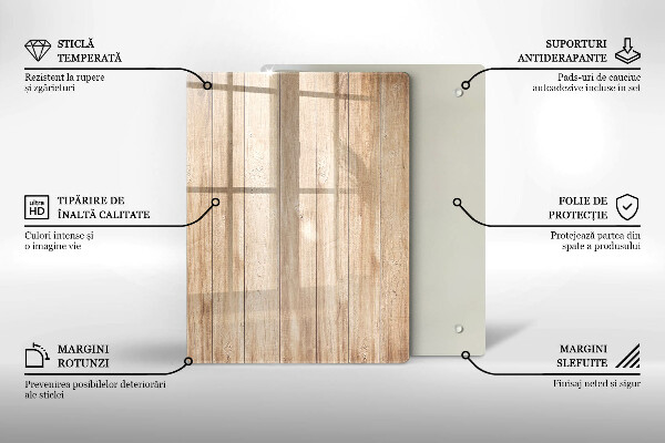 Deska kuchenna szklana Kamień ozdobny gres