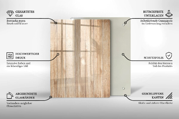 Deska kuchenna szklana Kamień ozdobny gres