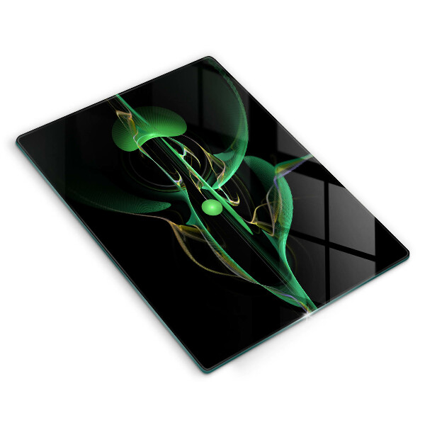 Deska kuchenna szklana Nowoczesna abstrakcja