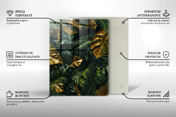 Deska kuchenna szklana Płynna abstrakcja