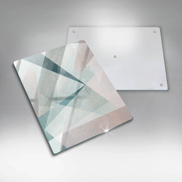 Deska kuchenna szklana Ostra abstrakcja