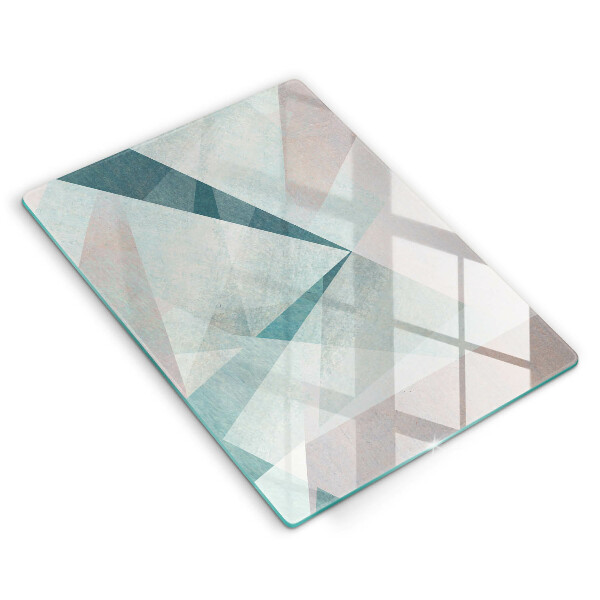 Deska kuchenna szklana Ostra abstrakcja