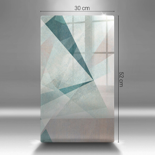 Deska kuchenna szklana Ostra abstrakcja