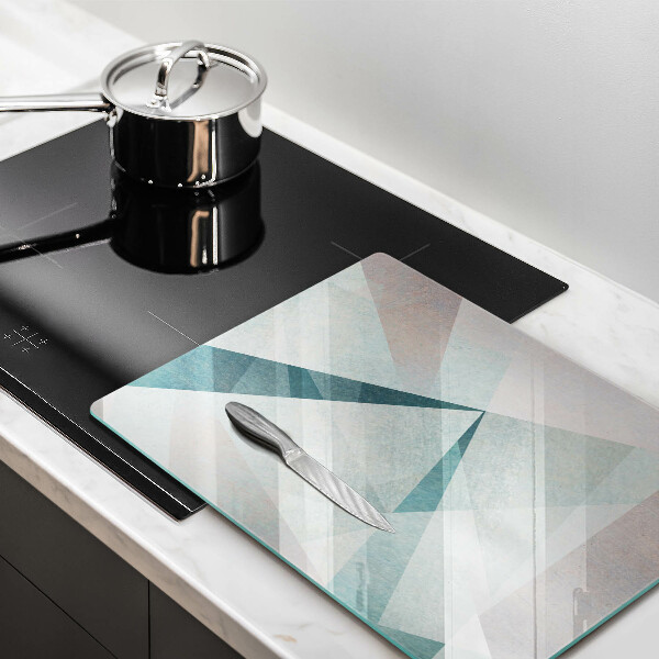 Deska kuchenna szklana Ostra abstrakcja