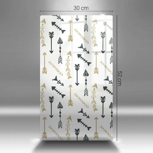 Deska kuchenna szklana Wzór boho strzałki