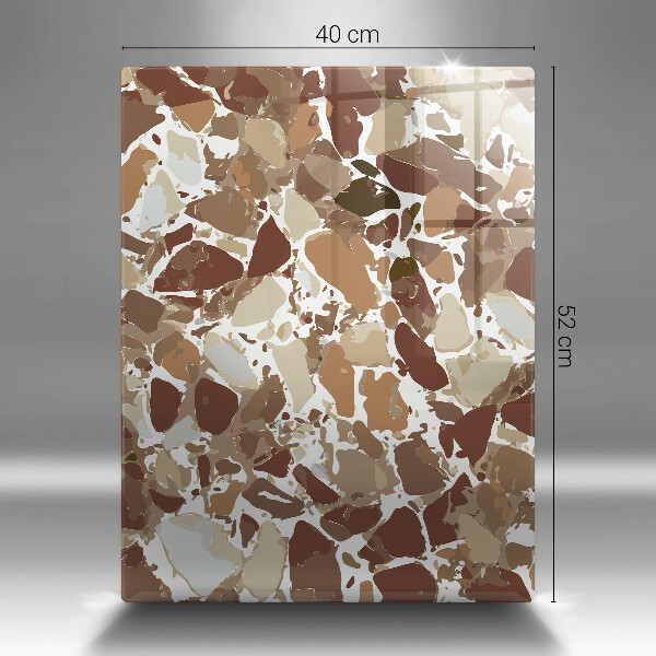 Deska kuchenna szklana Kamień ozdobne plamy