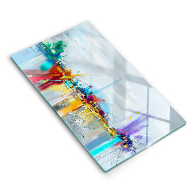 Deska kuchenna szklana Malowana abstrakcja