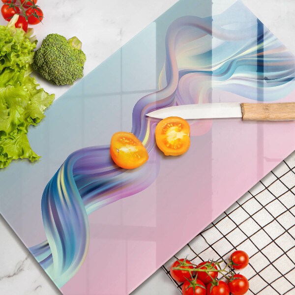 Deska kuchenna szklana Pastelowa abstrakcja