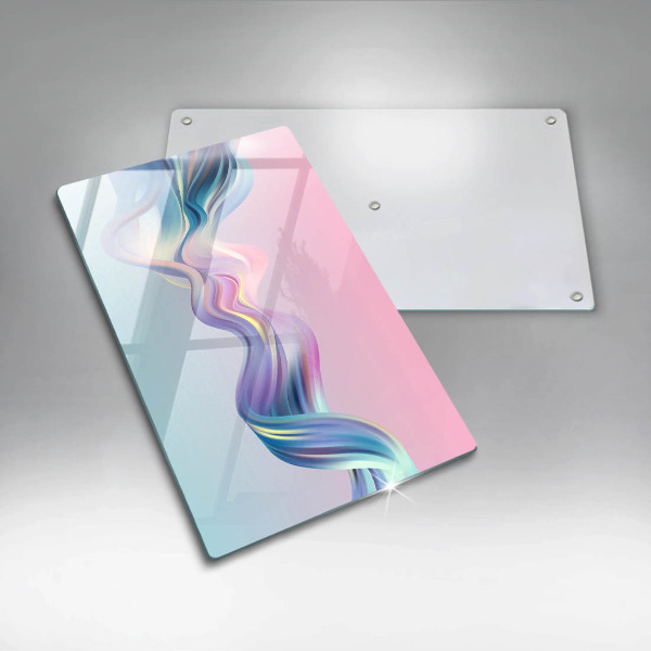 Deska kuchenna szklana Pastelowa abstrakcja