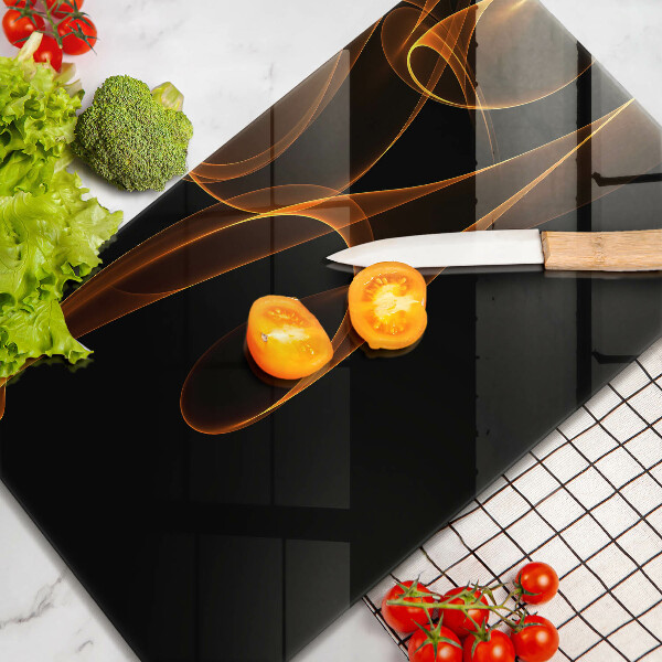 Deska kuchenna szklana Abstrakcyjne linie