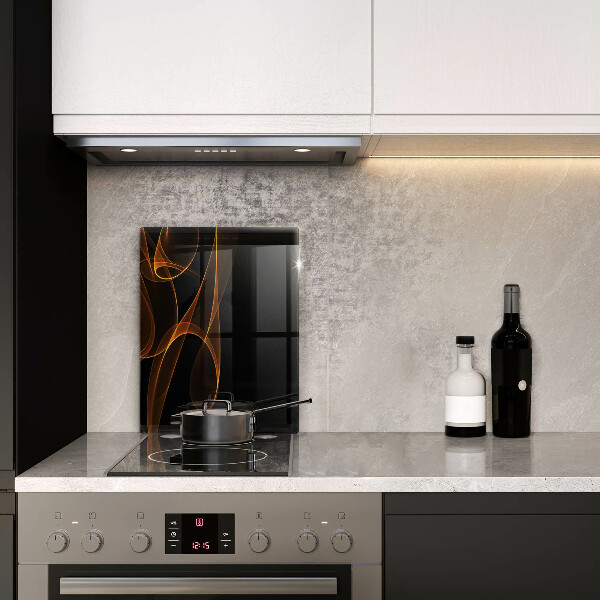 Deska kuchenna szklana Abstrakcyjne linie